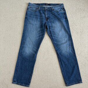 Lucky Brand 221 Original Straight Denim‎ Jeans 38x32 Blue